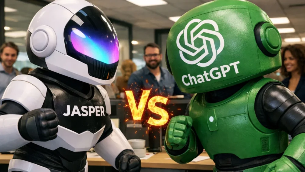 Jasper vs ChatGPT follow up email